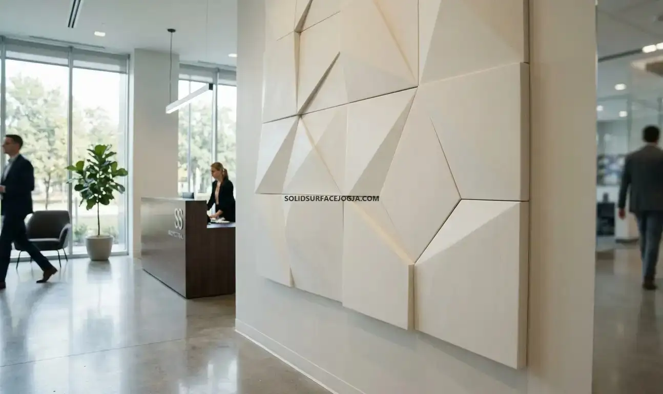 Panel Dinding Wall Cladding Solid Surface